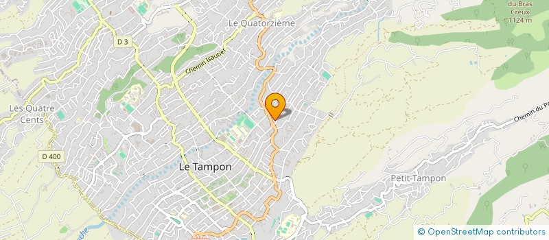 localisation de l'entreprise ISLAND FIT  LE TAMPON