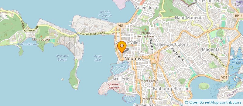 localisation de l'entreprise ISLAND ROBOTICS à NOUMEA
