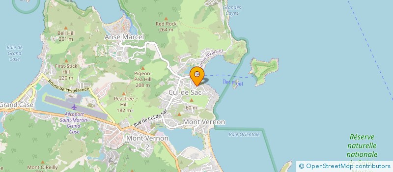 localisation de l'entreprise ISLAND TIME CHARTER  SAINT-MARTIN