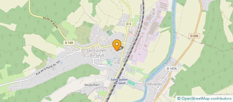 localisation de l'entreprise ISLEDAMOUR  SAINT-JULIEN-DU-SAULT