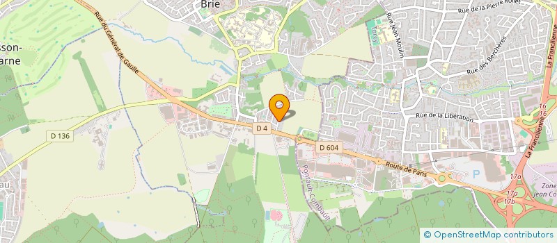 localisation de l'entreprise ISLERO EN SCENE  LA QUEUE-EN-BRIE