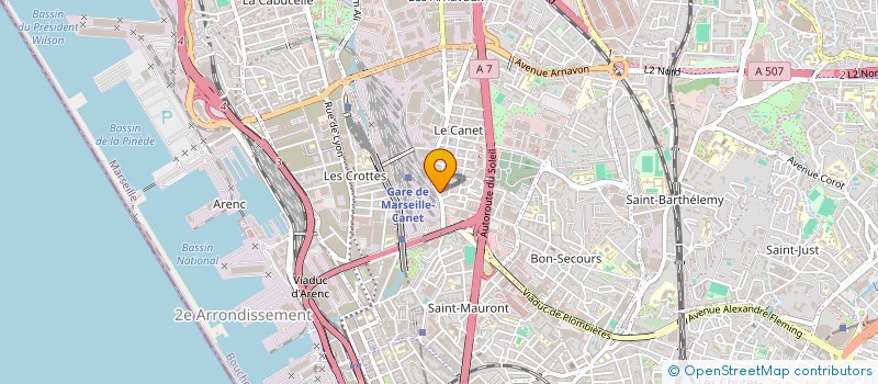 localisation de l'entreprise ISLEY à MARSEILLE