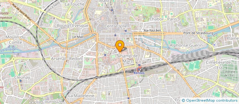 localisation de l'entreprise ISLY  RENNES