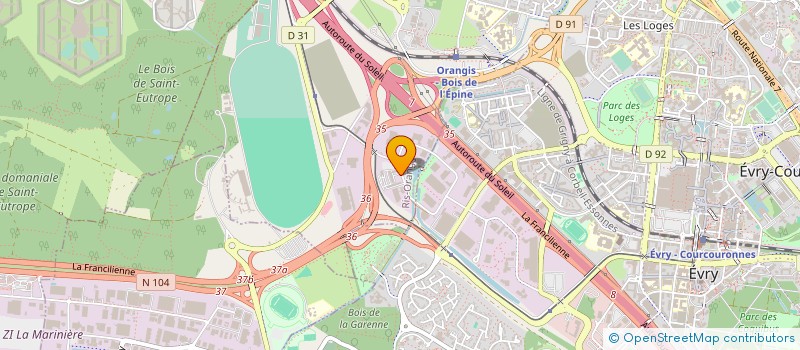 localisation de l'entreprise ISLY AGENCEMENT à RIS-ORANGIS