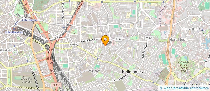 localisation de l'entreprise ISLY IMMOBILIER à LILLE