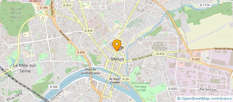 localisation de l'entreprise ISM à MELUN