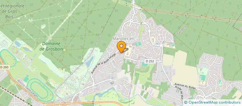 localisation de l'entreprise ISM  MAROLLES-EN-BRIE