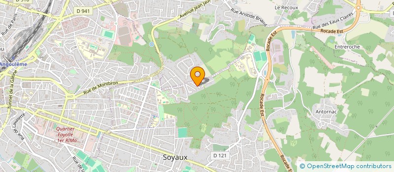 localisation de l'entreprise ISM BATIMENT à SOYAUX