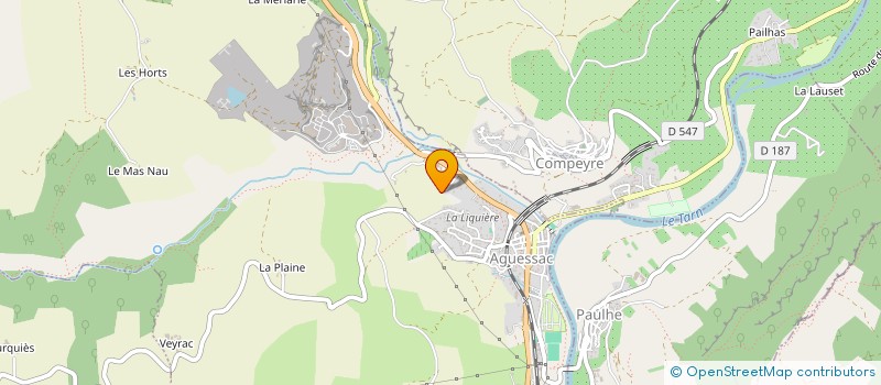 localisation de l'entreprise ISM DEVELOPPEMENT  PAULHE