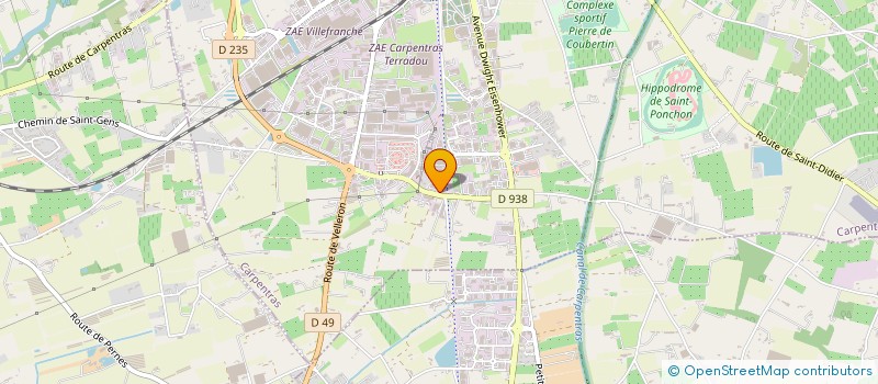 localisation de l'entreprise ISM-IMPRESSION  CARPENTRAS