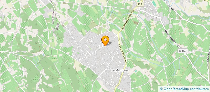 localisation de l'entreprise ISMA  MAZAN