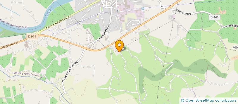 localisation de l'entreprise ISMA FACADES 47  SAINTE-LIVRADE-SUR-LOT