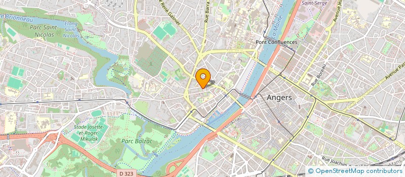 localisation de l'entreprise ISMA SALAHEDIN à ANGERS