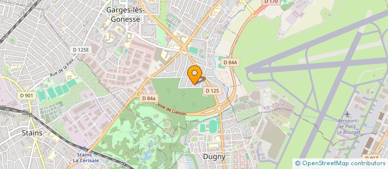 localisation de l'entreprise ISMACASA à GARGES-LES-GONESSE