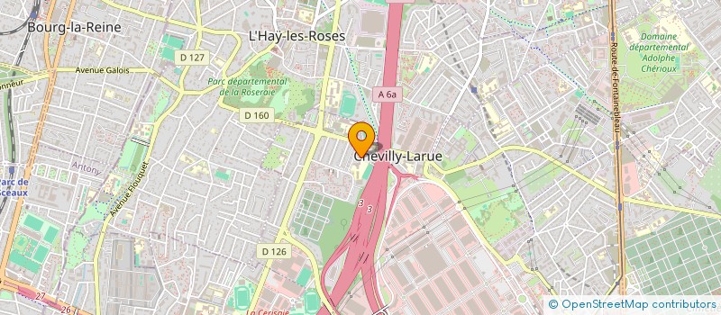 localisation de l'entreprise ISMAEL  CHEVILLY-LARUE