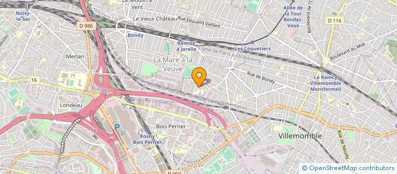 localisation de l'entreprise ISMAILIA à VILLEMOMBLE