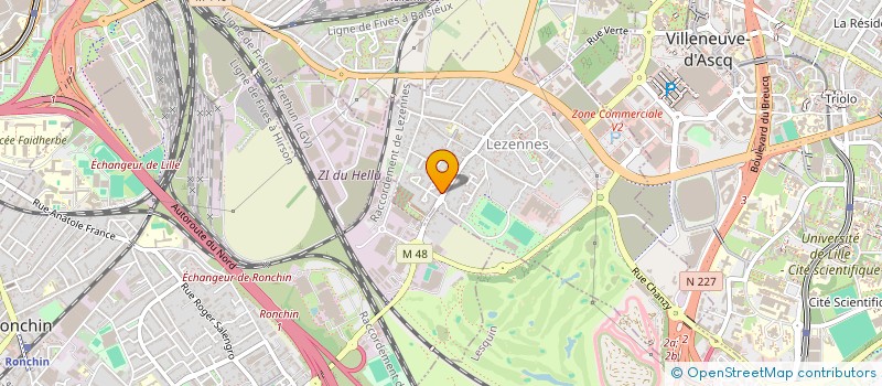 localisation de l'entreprise ISMAPAPA  LEZENNES