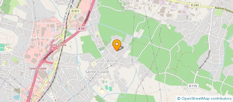 localisation de l'entreprise ISMAVTC à SAINTE-EULALIE