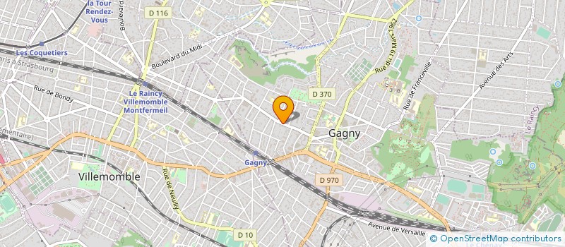 localisation de l'entreprise ISME à GAGNY