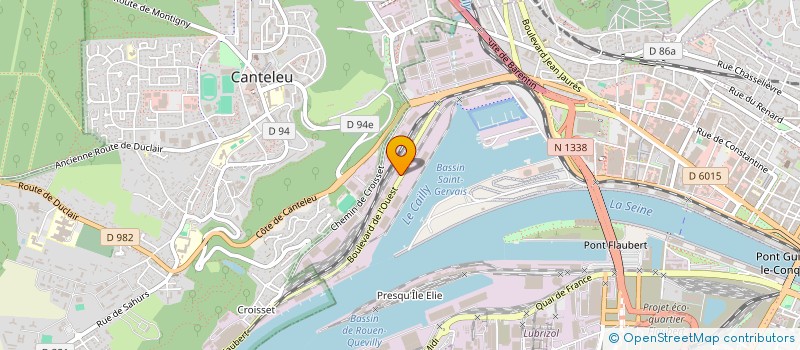 localisation de l'entreprise ISMERIE  ROUEN