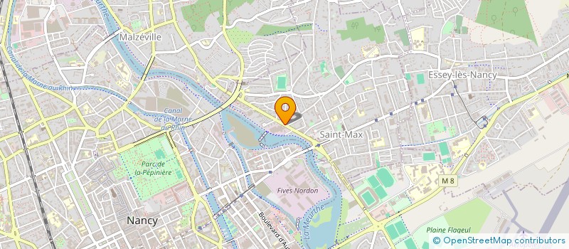 localisation de l'entreprise ISMO à SAINT-MAX