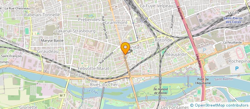 localisation de l'entreprise ISMOHA  TOURS