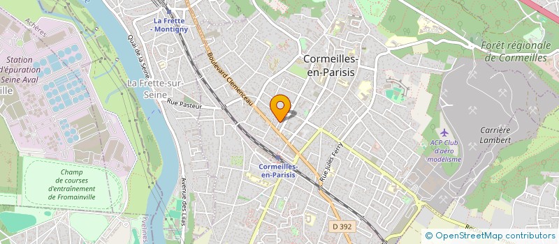 localisation de l'entreprise ISMP CONSEIL  CORMEILLES-EN-PARISIS