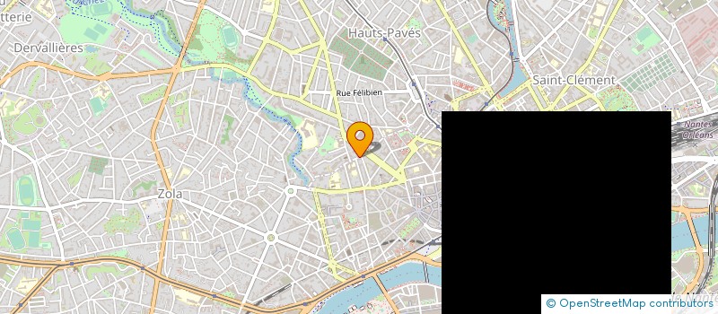 localisation de l'entreprise ISN GUIST'HAU à NANTES