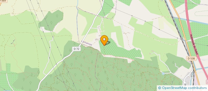 localisation de l'entreprise ISNARD COMMERCIALISATION  LAMANON