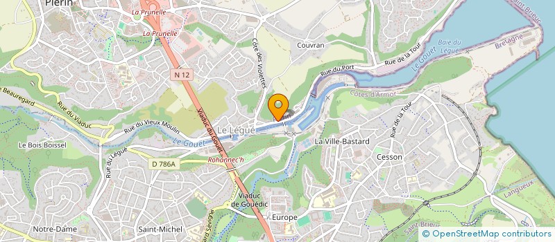 localisation de l'entreprise ISO 2000 à PLERIN