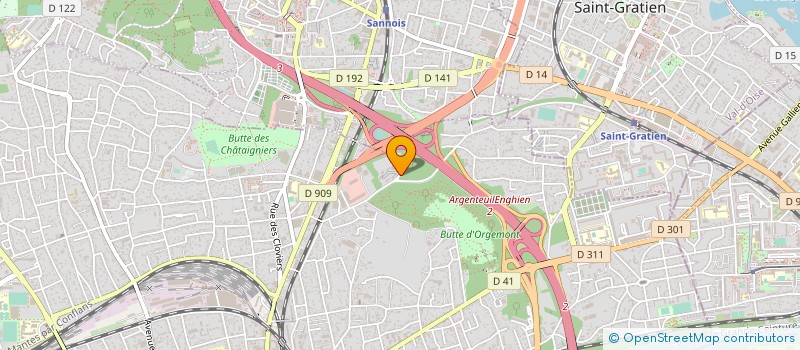 localisation de l'entreprise ISO 95 à ARGENTEUIL