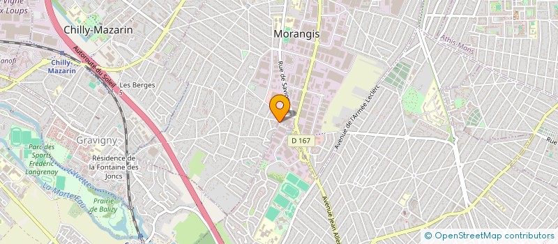 localisation de l'entreprise ISO A NEUF à MORANGIS