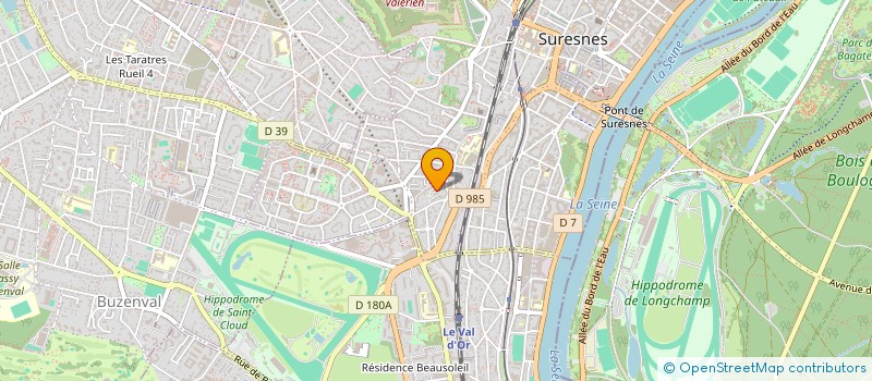 localisation de l'entreprise ISO ALLIANCE PATRIMOINE à SURESNES