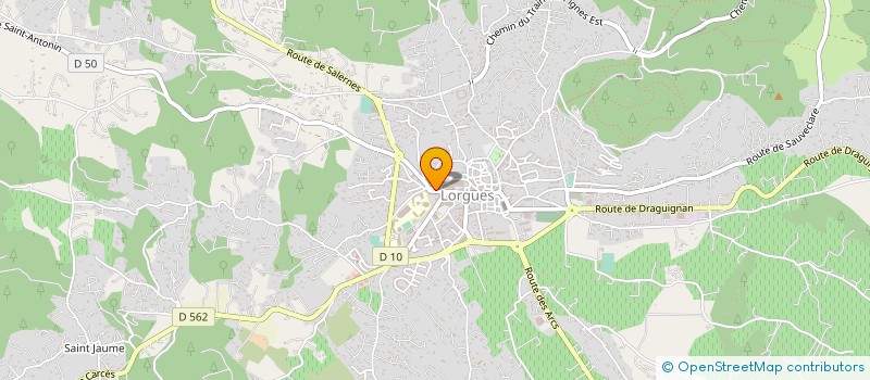 localisation de l'entreprise ISO ALU  SAINT-ANTONIN-DU-VAR