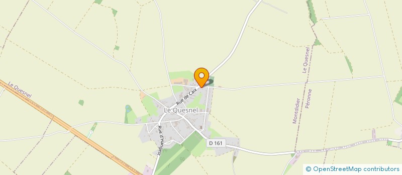 localisation de l'entreprise ISO.ALU.AMENAGEMENT  LE QUESNEL