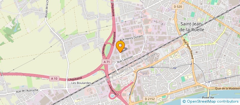 localisation de l'entreprise ISO CENTRE à INGRE