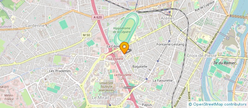 localisation de l'entreprise ISO-CLAIR-SERVICES à TOULOUSE