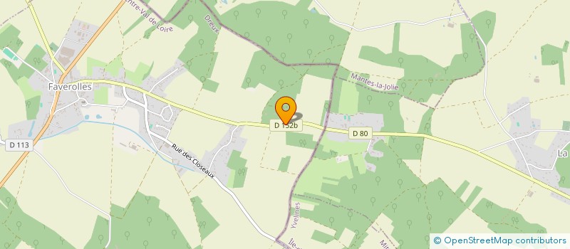 localisation de l'entreprise ISO CN SERVICES à FAVEROLLES