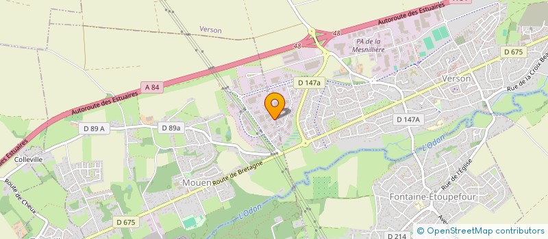 localisation de l'entreprise ISO & CO  MOUEN