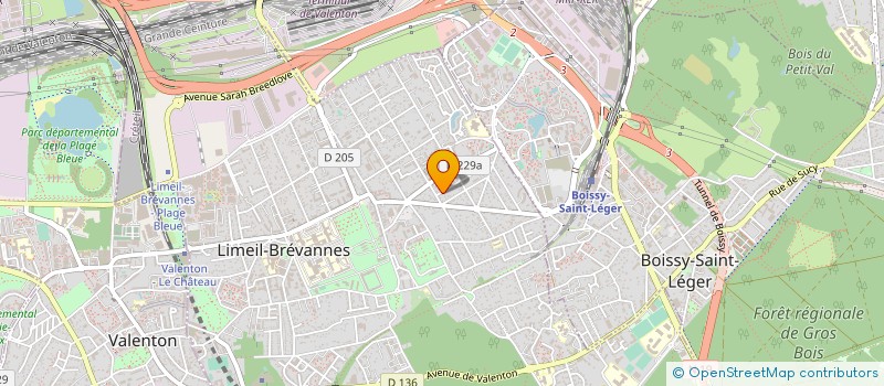 localisation de l'entreprise ISO & COMPANY à LIMEIL-BREVANNES