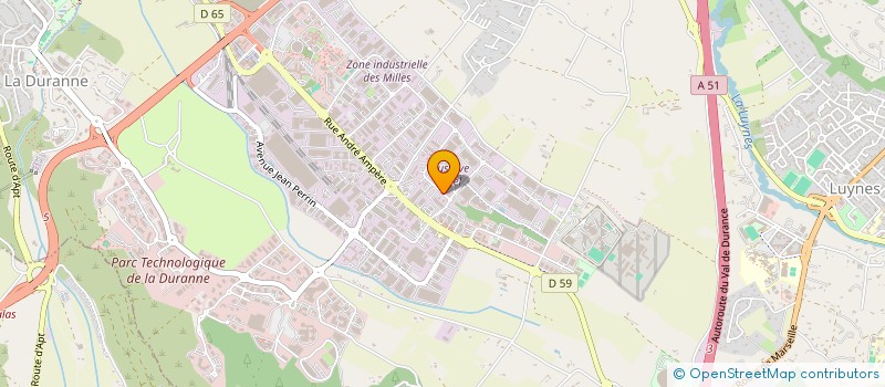 localisation de l'entreprise ISO CONCEPT à AIX-EN-PROVENCE