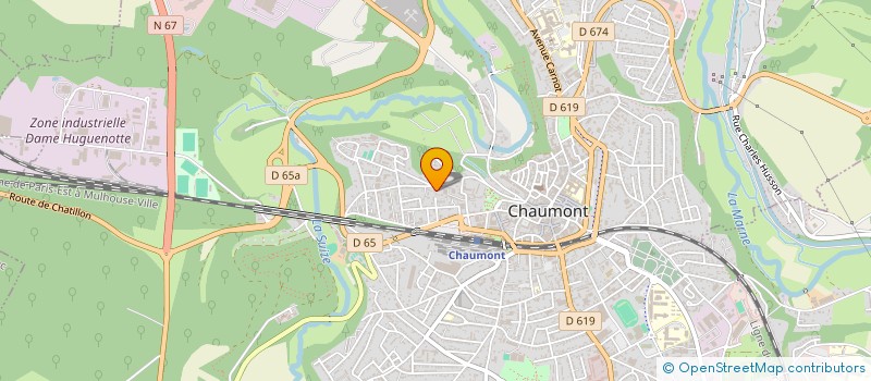 localisation de l'entreprise ISO CONCEPT AVENIR à CHAUMONT