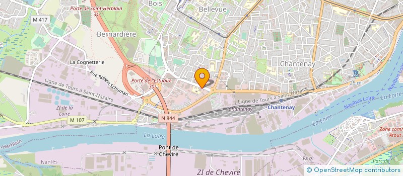 localisation de l'entreprise ISO CONSEIL PATRIMOINE à NANTES