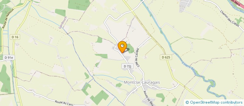 localisation de l'entreprise ISO D'OC  MONTCLAR-LAURAGAIS