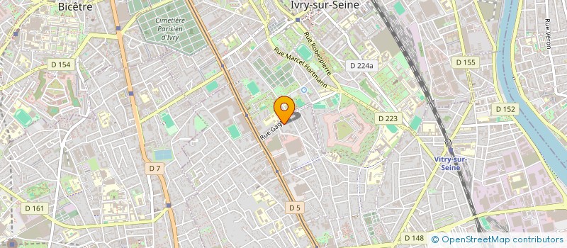 localisation de l'entreprise ISO DECO à DRAVEIL