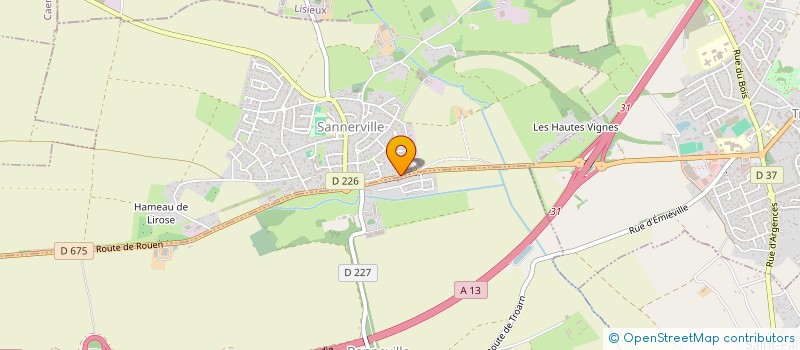 localisation de l'entreprise ISO DECO  COLOMBELLES