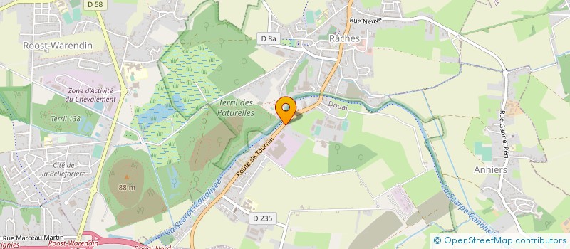 localisation de l'entreprise ISO DECO RENO à DOUAI