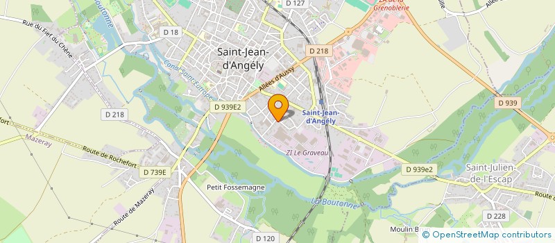 localisation de l'entreprise ISO DIXSEPT à SAINT-JEAN-D'ANGELY