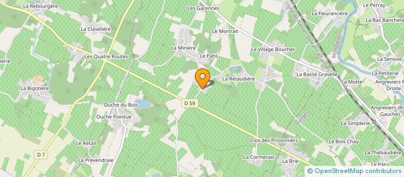 localisation de l'entreprise ISO DOMAINE PRO  MONNIERES