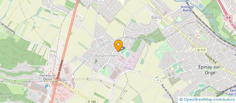 localisation de l'entreprise ISO ENTREPRISES à BALLAINVILLIERS